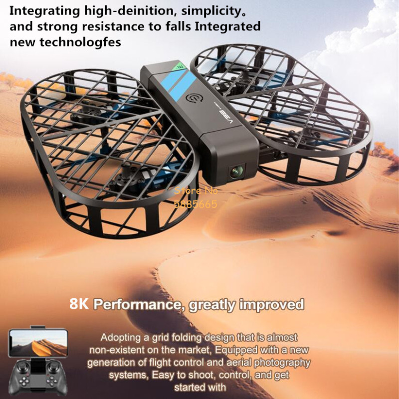 Drone Camera Lens - Caméra HD 8K 360 ° Protection