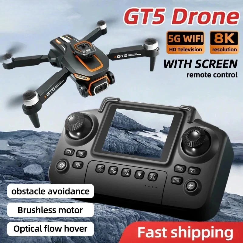 Drone Camera Wide Angle - Drone OriginalGT5 Mini 4K HD à