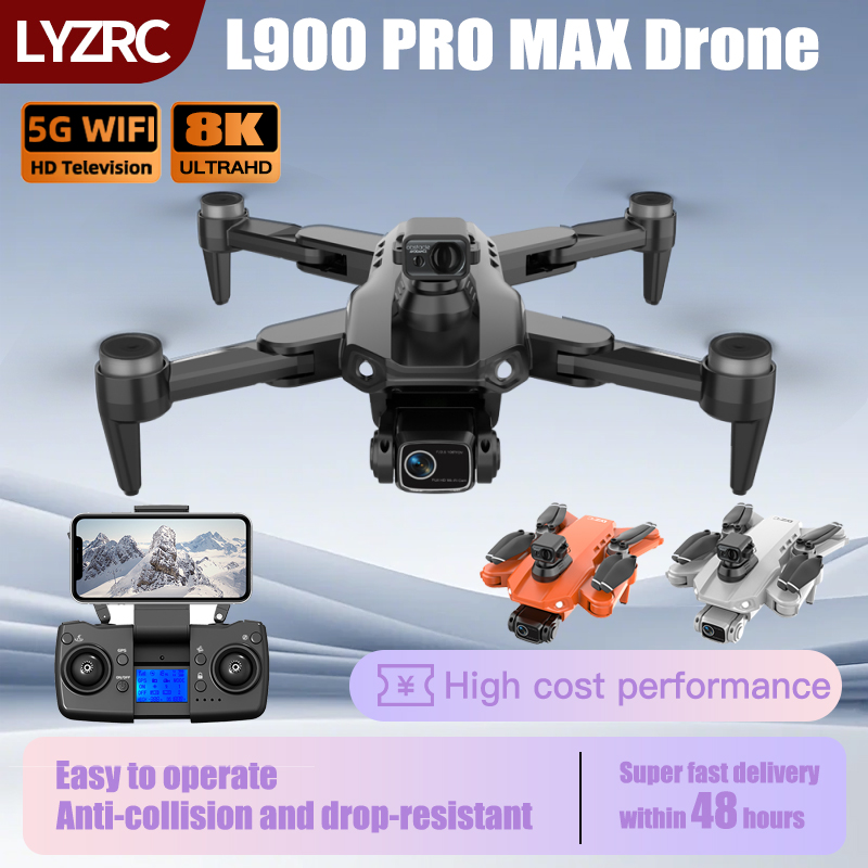 Drone Camera Night Vision - LYZRC L900 PRO MAX Laser évitement
