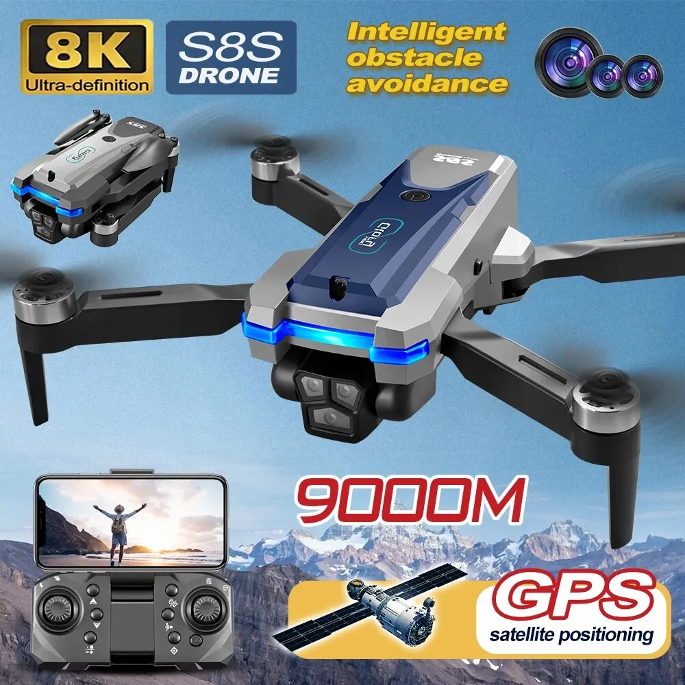 Drone Camera Hd - Drone GPS S8S 5G Wifi 8K