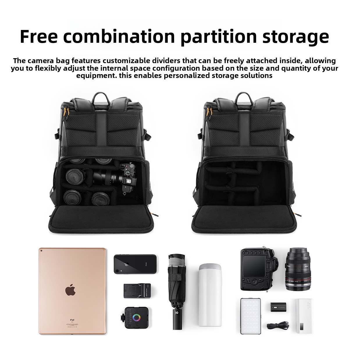 Sac à dos portable intégré pou - Drone Camera Waterproof avis et prix