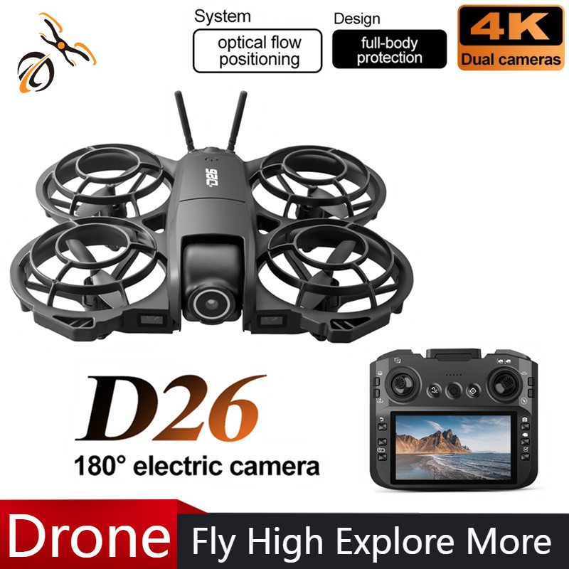 Drone D26 4K Aérien HD 180 °   - Drone Camera Hd avis et prix