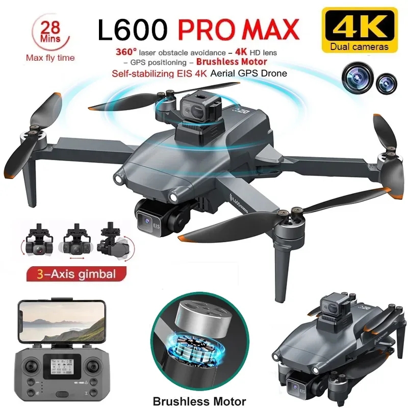 Drone GPS professionnel L600 P - Drone Camera Professional avis et prix