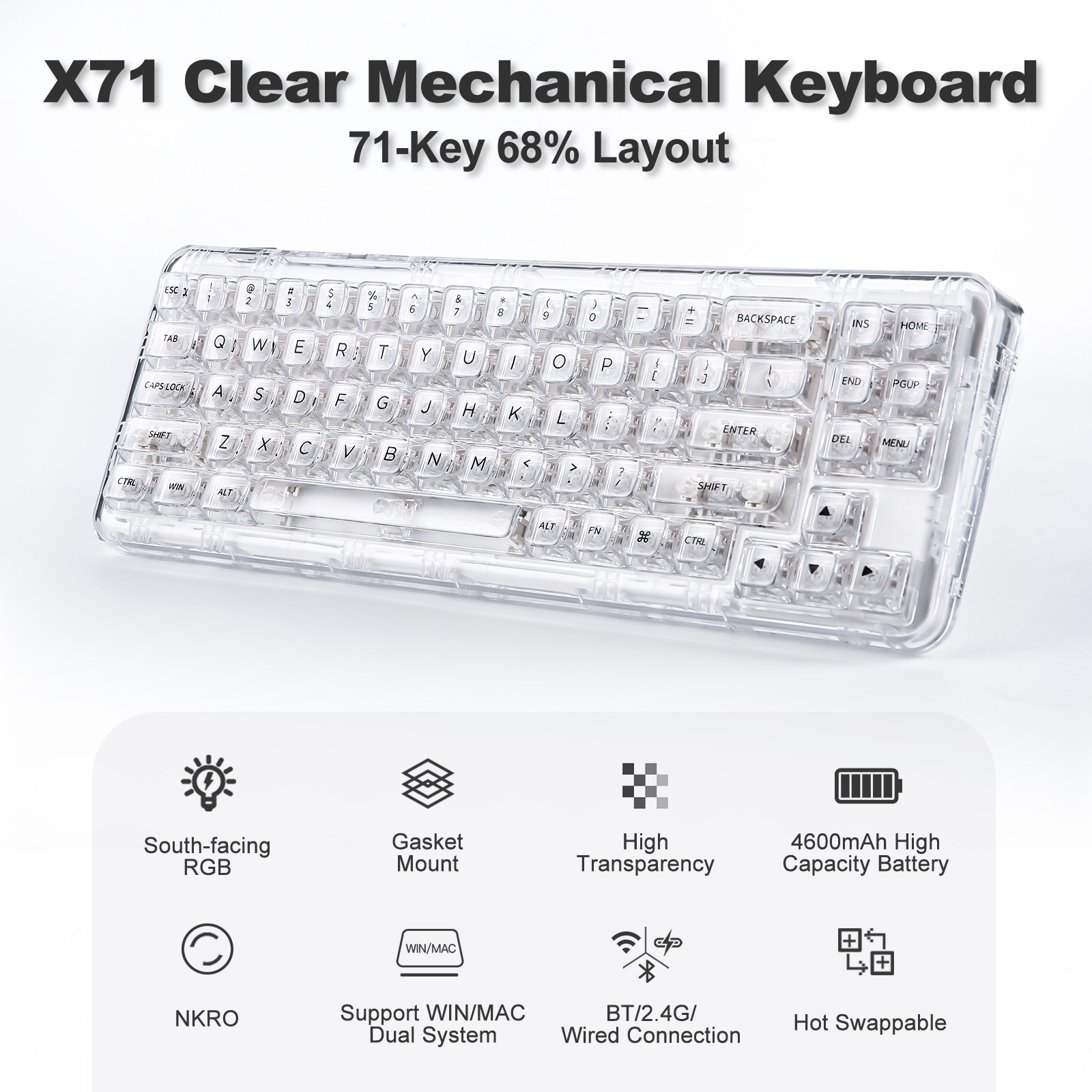 YUNZII X71 Blanc 68% Dispositi - Holy Stone Drone Hs175 avis et prix