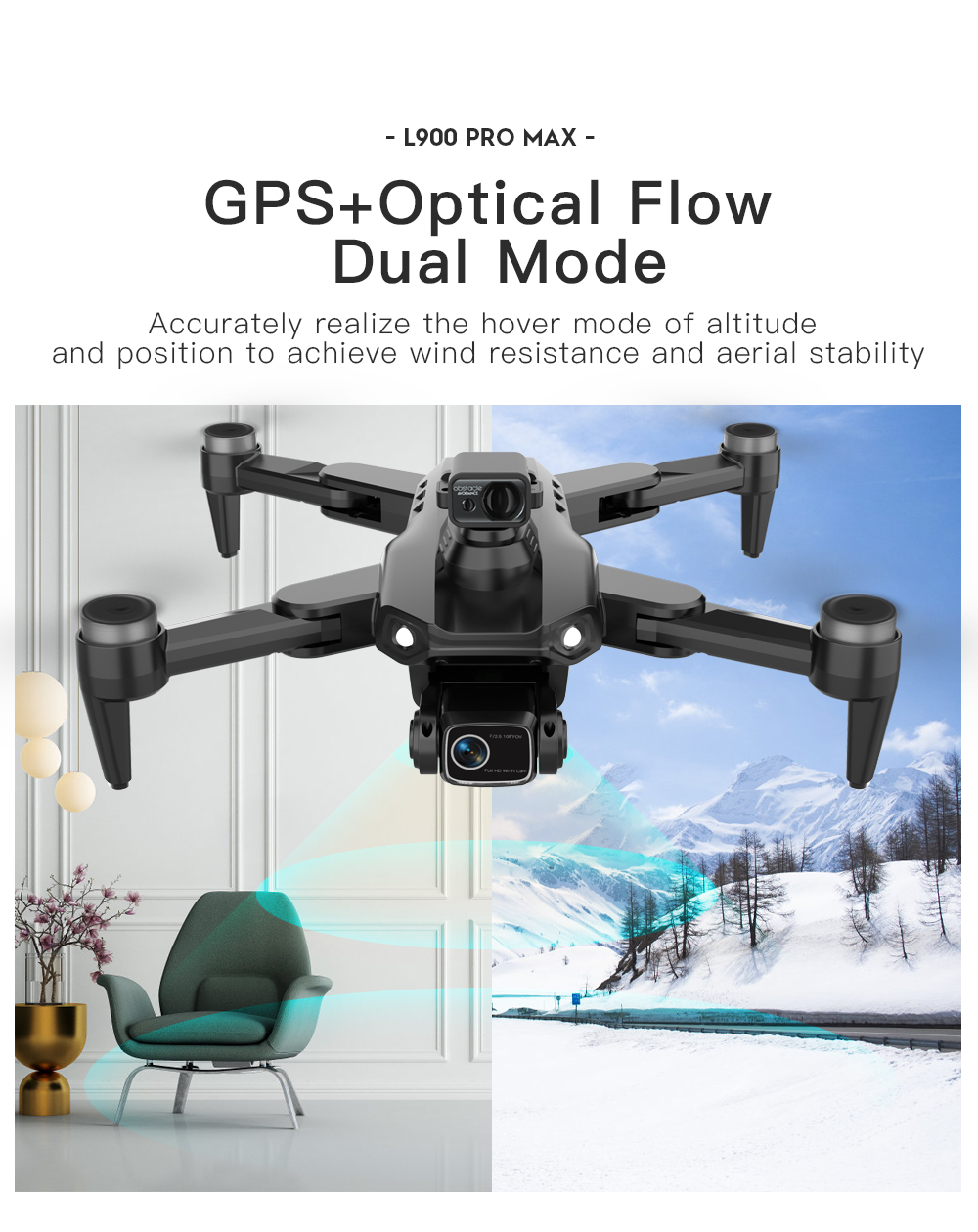 LYZRC L900 PRO MAX Laser évite - Drone Camera Night Vision avis et prix