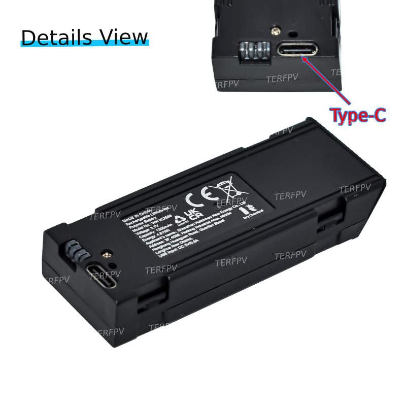 Batterie de drone GT8 original - Eachine Drone E58 avis et prix